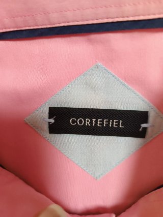 Camisa Cortefiel Rosa Hombre