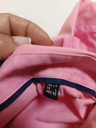 Camisa Cortefiel Rosa Hombre