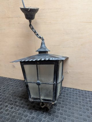 Lámpara de techo forja hierro