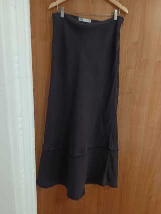 Falda Lino Zara L