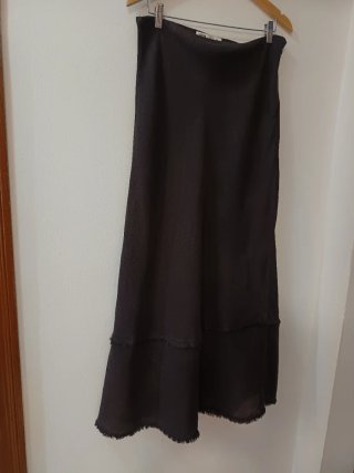 Falda Lino Zara L