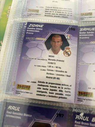 Cartas Real Madrid 2005-2006