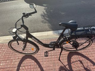 Bici Eléctrica Moma Venezia Negra