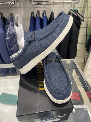 Scarpe uomo Gianni Tg 42 blu