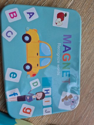 Juego Educativo Magnético Letras y Números