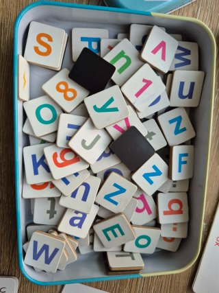 Juego Educativo Magnético Letras y Números