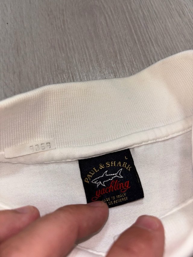 Polo Paul & Shark Yachting Blanco