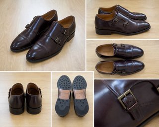 Zapatos de vestir Cremades Marrones Doble Hebilla