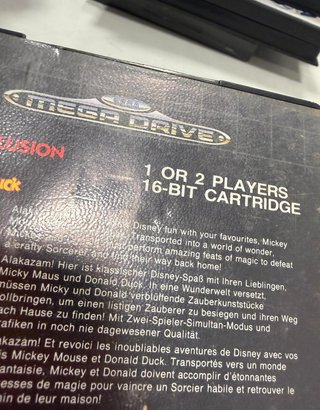 World of Illusion Mega Drive