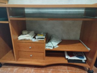 Mesa estudio madera ordenador