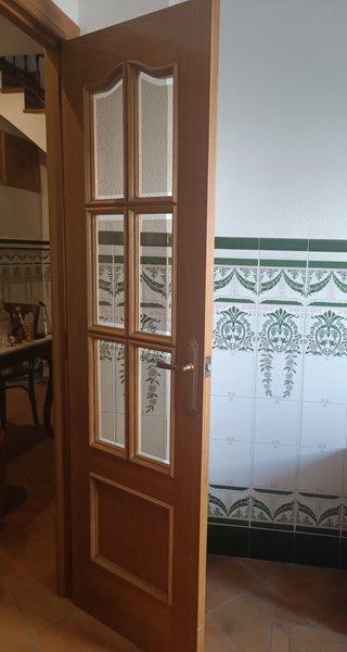 Puerta Doble Madera Comedor/Salón