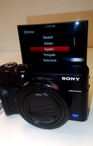 Cámara Sony RX100 VII Negra