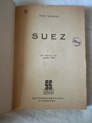 Novela servicio secreto SS nº 86 1ª ed. 1952 brugu