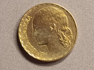 1 Peseta 1937 II República Española