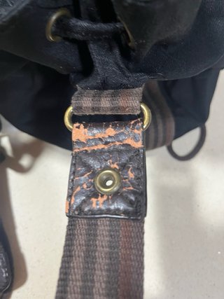 Bolso Saco Thomas Burberry Negro Marrón