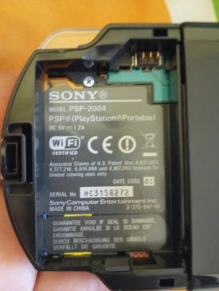 Sony PSP-S110 Negra