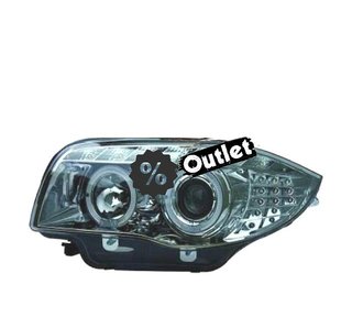 JI FAROS BMW E81 E87 E82 E88 OJOS ANGEL LUZ DIURNA FONDO CRO