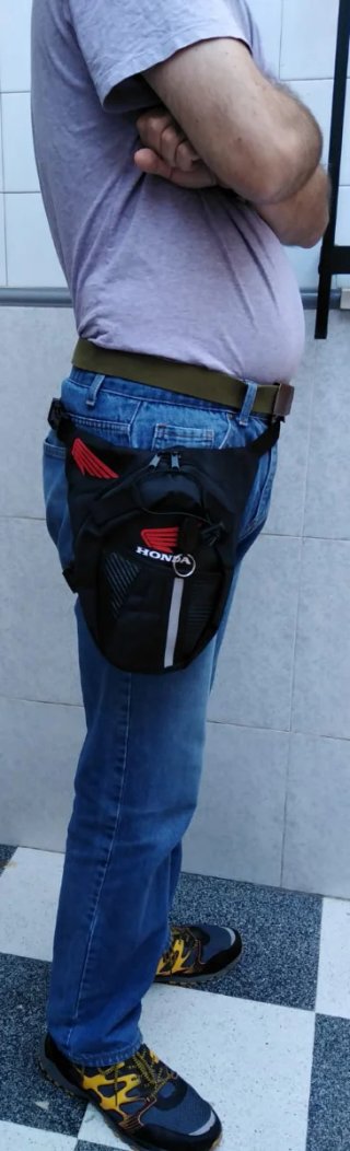 PERNERA RIÑONERA MOTO LOGO HONDA