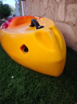 Kayak rígido Decathlon RK500-2 FIRE 2+1 plazas