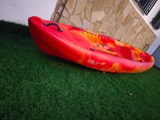Kayak rígido Decathlon RK500-2 FIRE 2+1 plazas