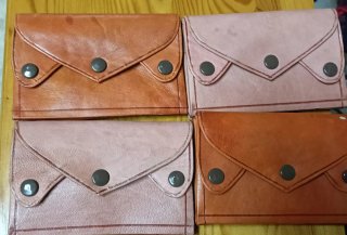 Carteras de cuero hechas a mano