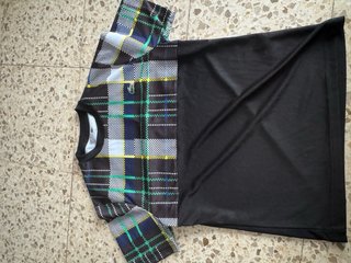 Camiseta Lacoste Multicolor Tartán