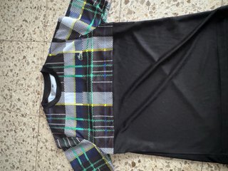 Camiseta Lacoste Multicolor Tartán