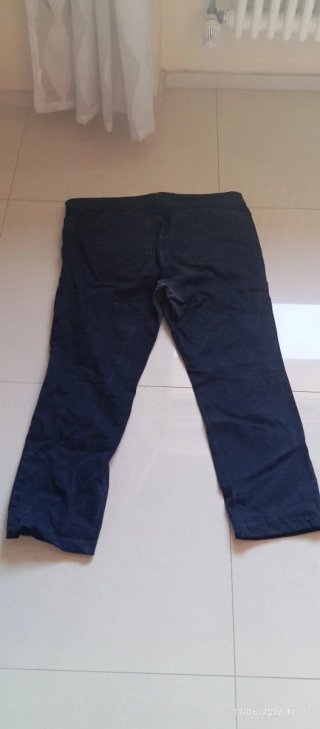 Pantaloni Jeans Neri Donna Kiabi Taglia 54