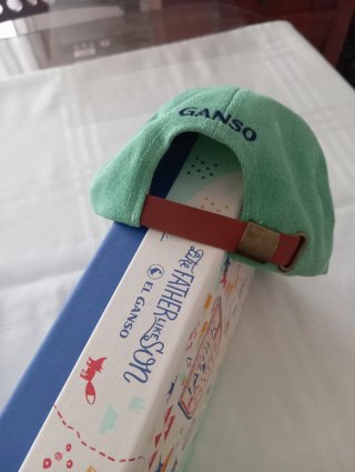 Gorra infantil El Ganso verde con caja
