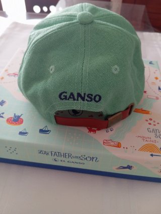 Gorra infantil El Ganso verde con caja