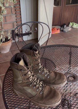 Botas militares ligeras talla 43