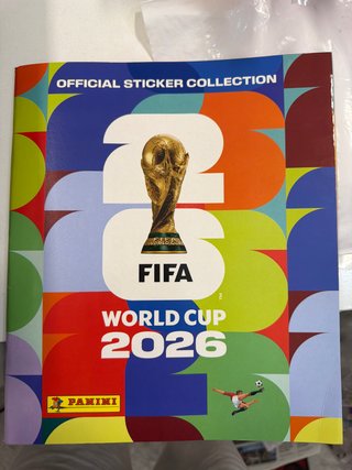 Álbum Oficial Colección Stickers Mundial FIFA 2026