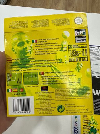 Gioco Ronaldo V-Football per Game Boy Color