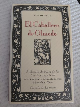Libro El Caballero de Olmedo de Lope de Vega