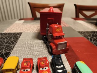 Lote Camión y Coches Rayo McQueen