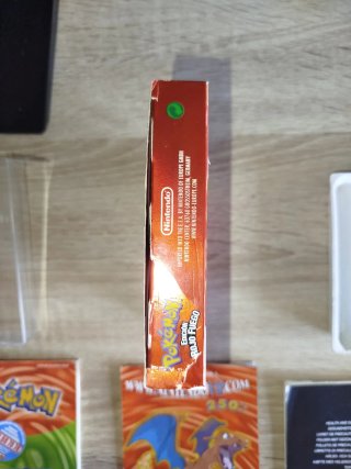 Pokémon Rojo Fuego Game Boy Advance COMPLETO