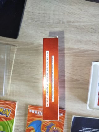 Pokémon Rojo Fuego Game Boy Advance COMPLETO