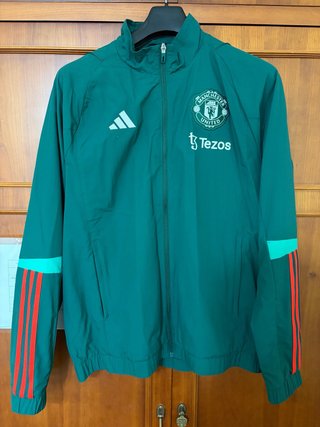 Chaqueta Manchester United Adidas Verde Roja