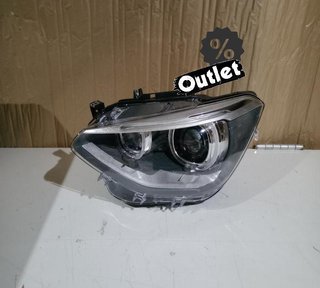 JI FARO IZQ XENON BMW F20 F21 10-14 LED FONDO NEGRO R017551C
