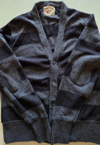 Chaqueta Greencoast Rayas Gris/Negro Talla XL