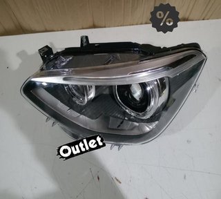 JI FARO IZQ XENON BMW F20 F21 10-14 LED FONDO NEGRO R017551C