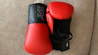 Guantes Boxeo Niño JNR Rojo/Negro 6oz