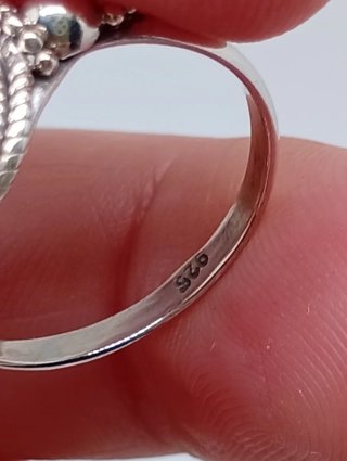 Anillo Plata 925 y Granate