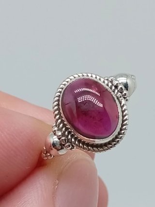Anillo Plata 925 y Granate
