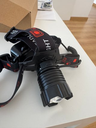 Linterna Frontal LED Recargable JF-T116