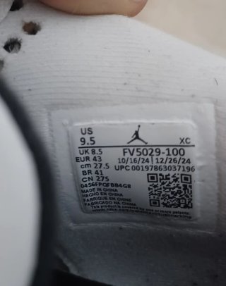 Air Jordan 4 Retro Bianco Grigio