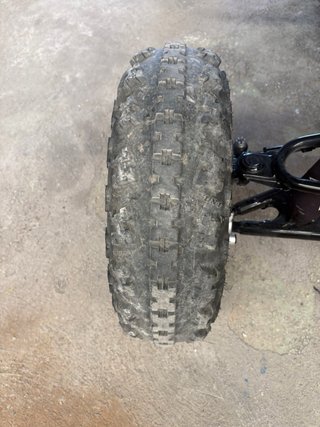 Llantas Yamaha Banshee Blancas AT21X7-10