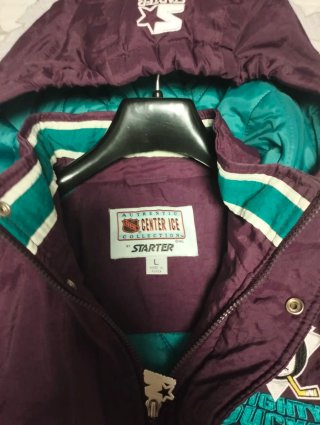 Chaqueta Vintage Anaheim Mighty Ducks Starter 90s