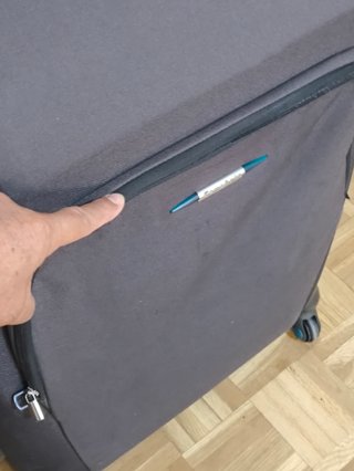 Maleta de bodega Samsonite gris/negra