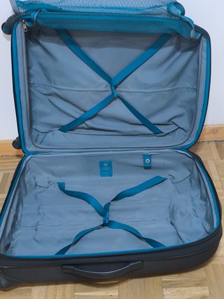 Maleta de bodega Samsonite gris/negra